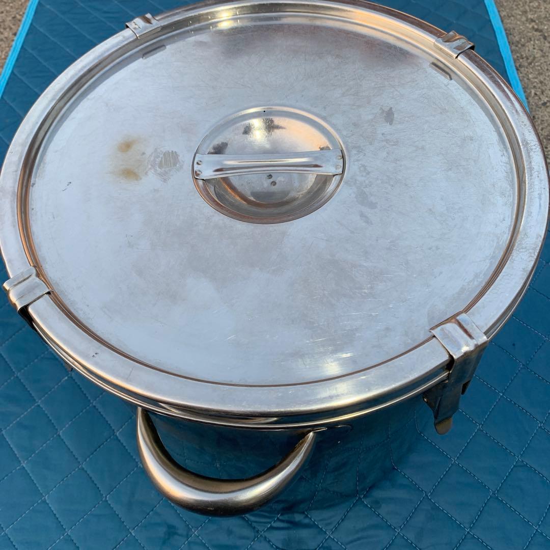 寸胴鍋　パッキン蓋　蓋付き　36cm 業務用飲食店　調理用