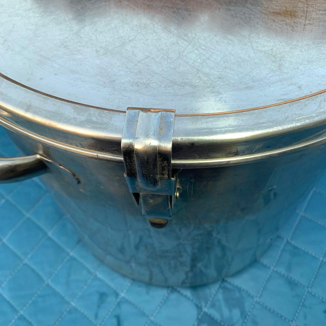 寸胴鍋　パッキン蓋　蓋付き　36cm 業務用飲食店　調理用