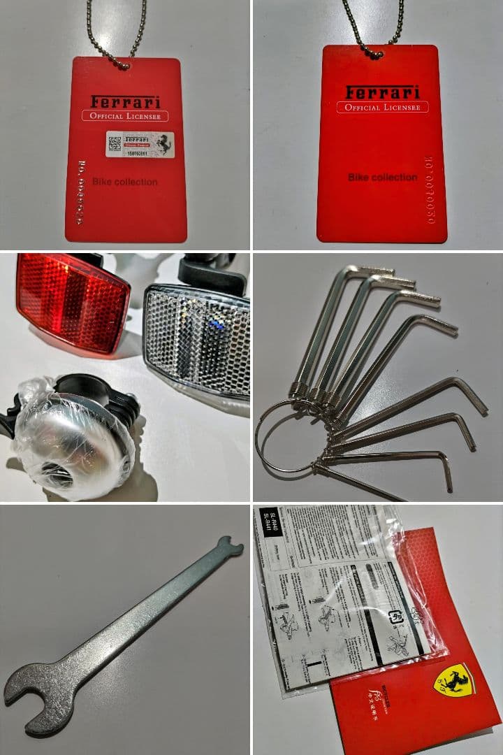 Ferrari　フェラーリ　折りたたみ自転車