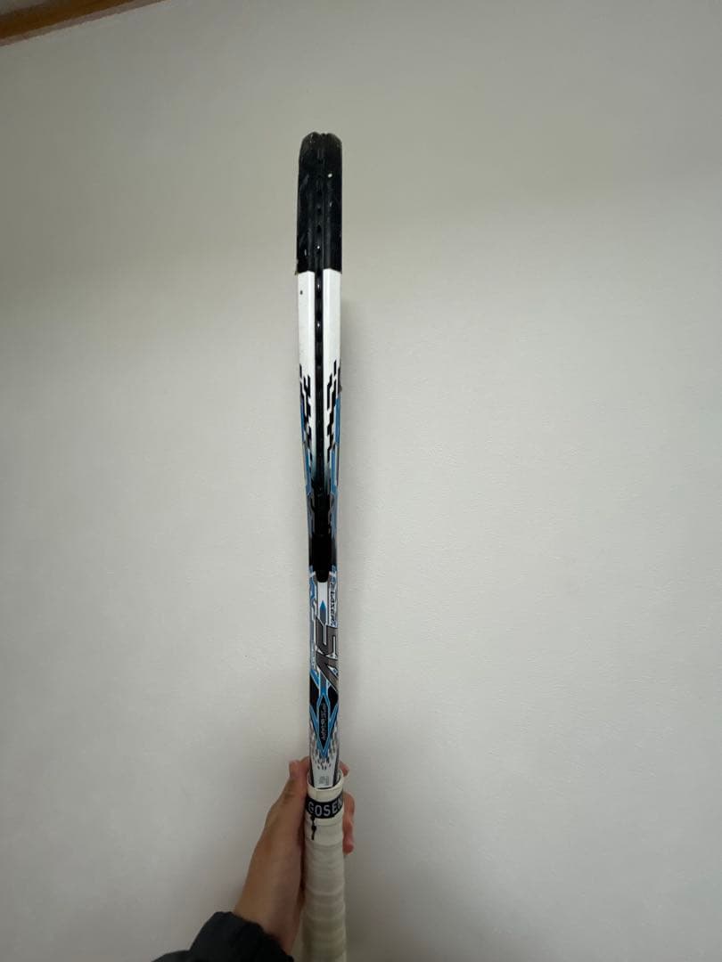 YONEX テニスラケット 青/黒 ストリングス付き