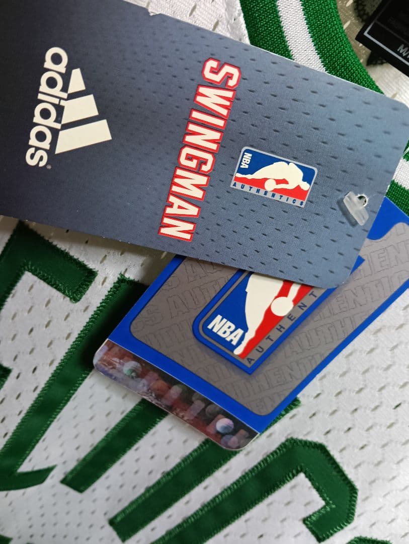 新品タグ付き！アディダス製 セルティックス レイ・アレン スウィングマンジャージ