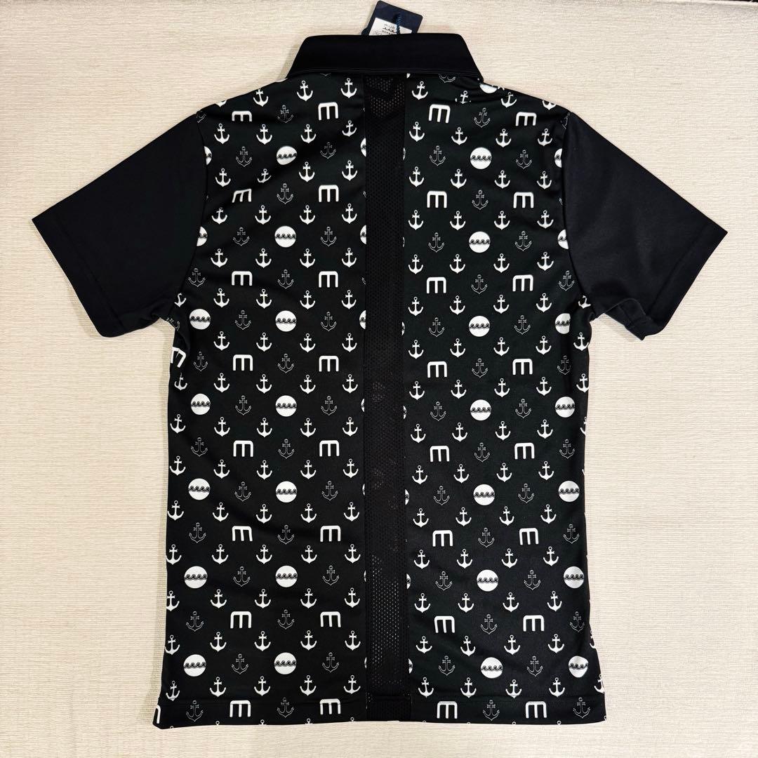 【新品】muta MARINEロゴデザイン ポロシャツ Mサイズ相当