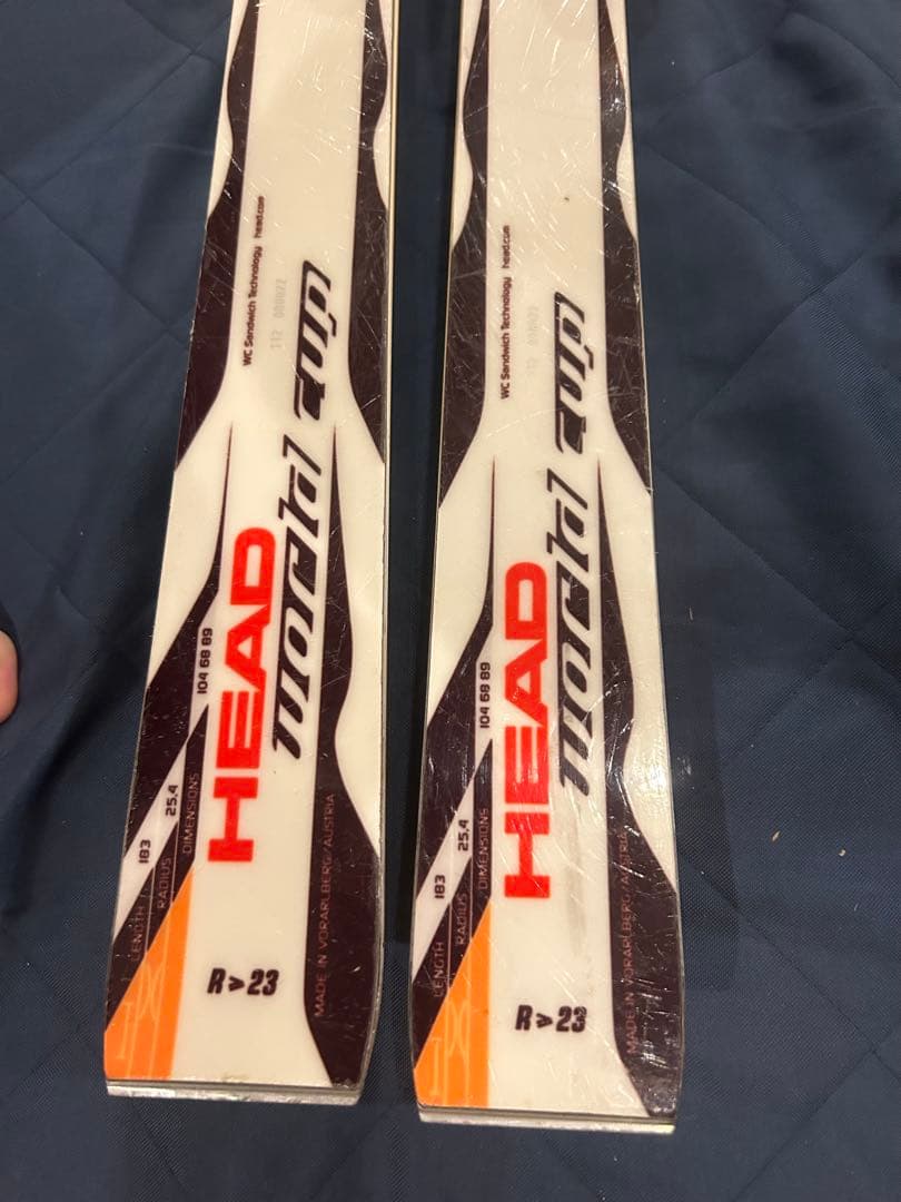 HEAD スキー板 WORLDCUP GS RD 183cm