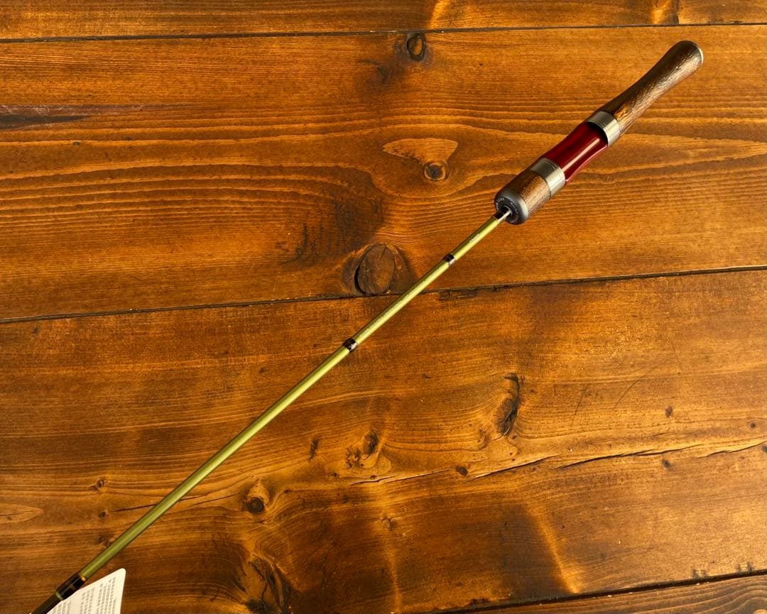 トラウトロッド　4ft7inch ウッドグリップ　パックロッド　天然木　渓流釣り