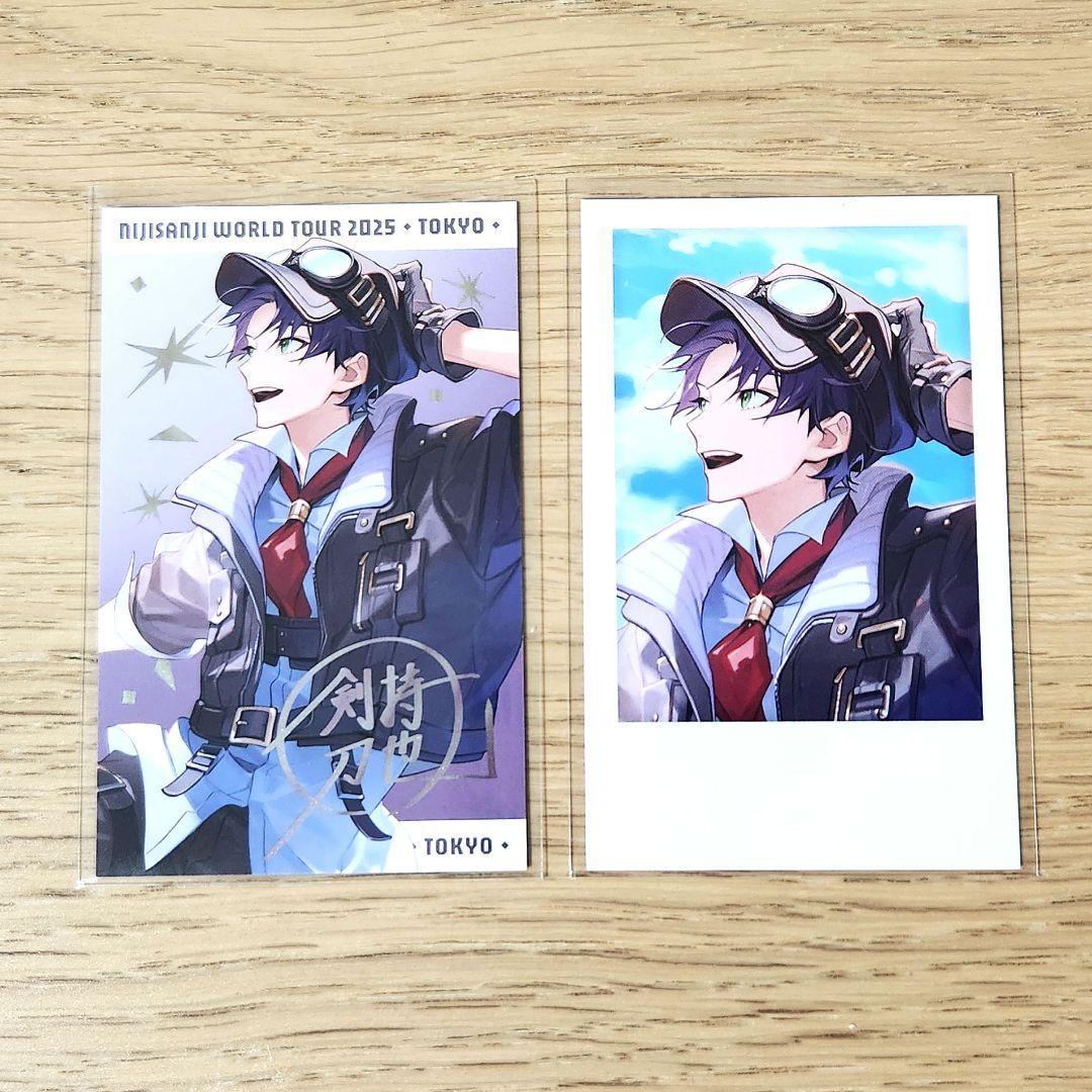 にじさんじ 剣持刀也 チェキ風カード 東京公演 - メルカリ