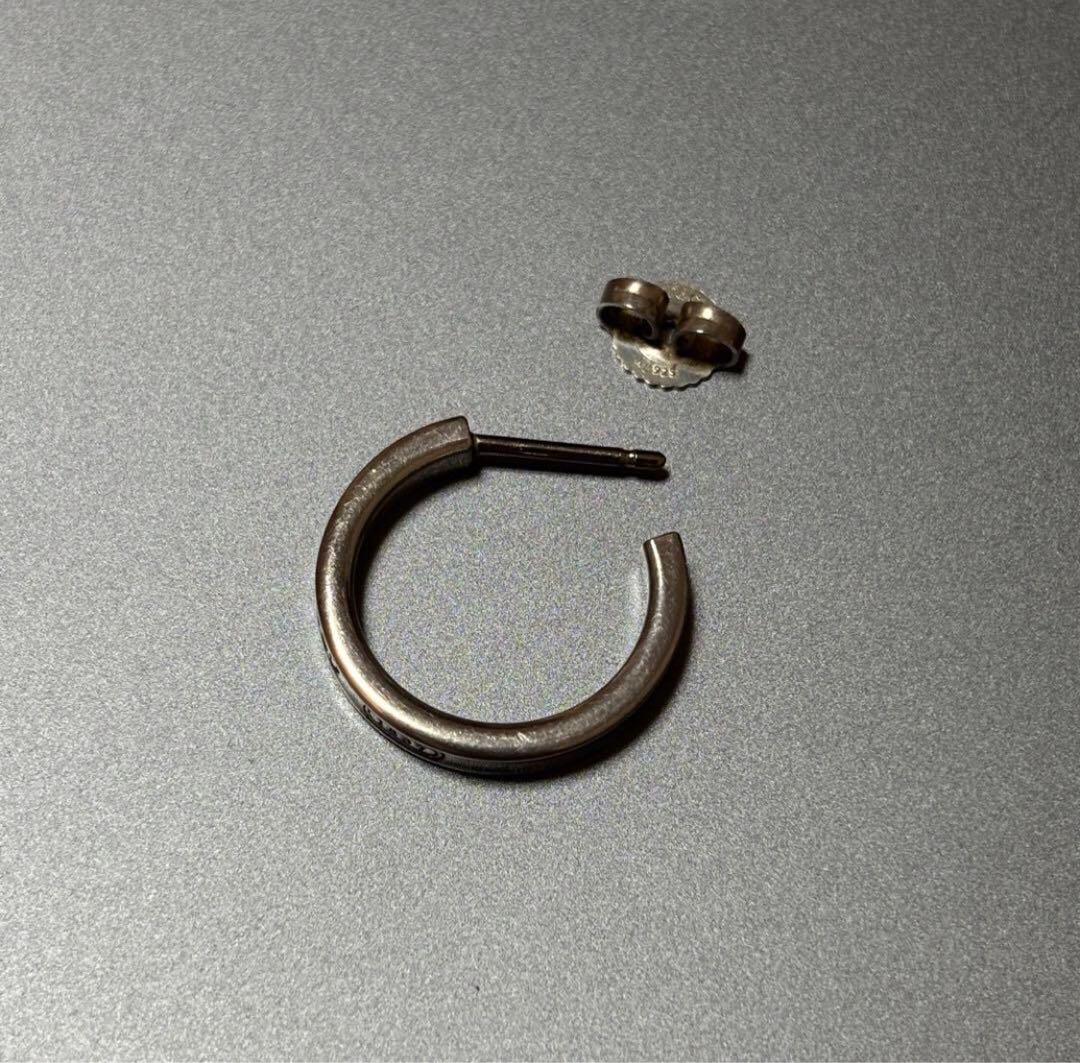 美品　Tiffany& Co. (ティファニー) 1837 フープピアス(片耳)