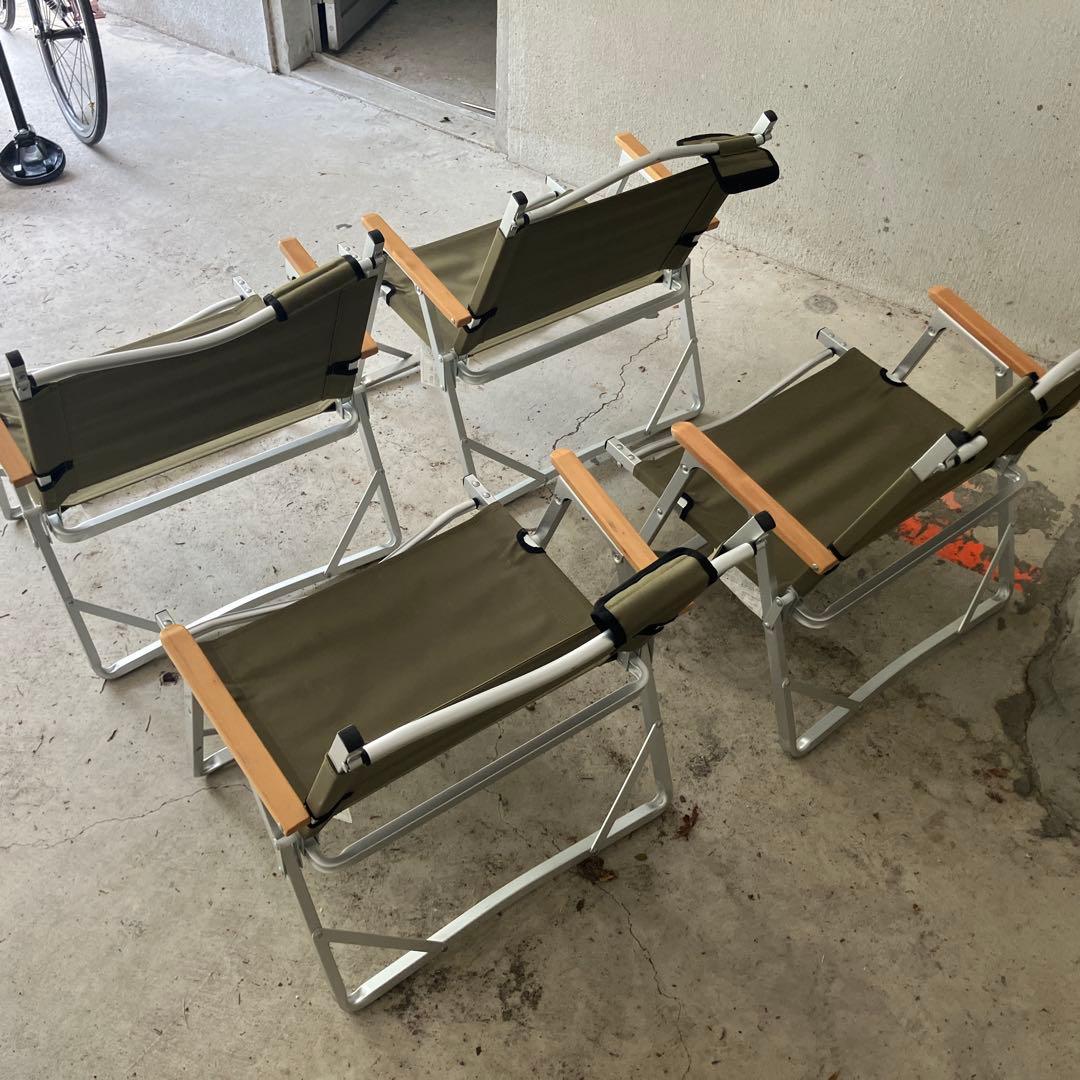 Coleman コールマン コンパクトフォールディングチェア 　計４脚セット