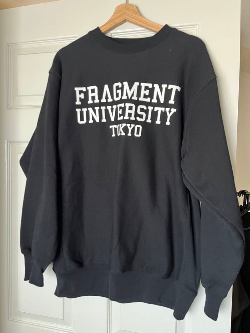 フラグメント【FRAGMENT UNIVERSITY】ロゴスウェットL