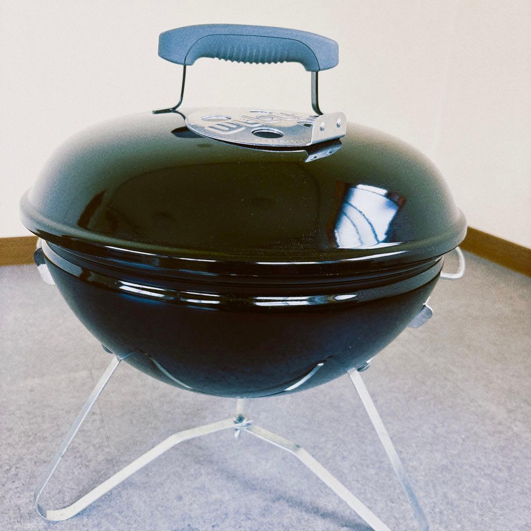 ウェイバー　BBQ コンロ　美品　Weber Smokey Joe Silver