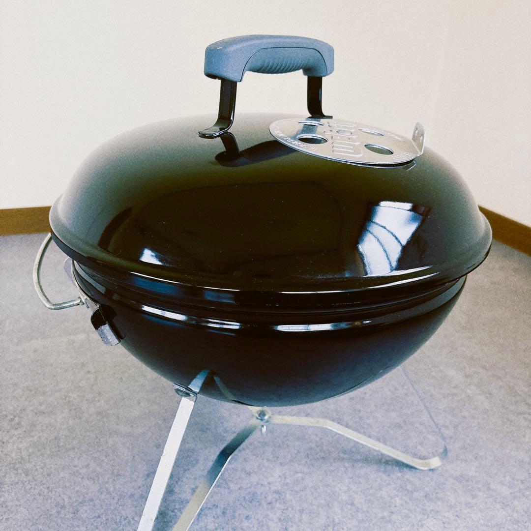 ウェイバー　BBQ コンロ　美品　Weber Smokey Joe Silver