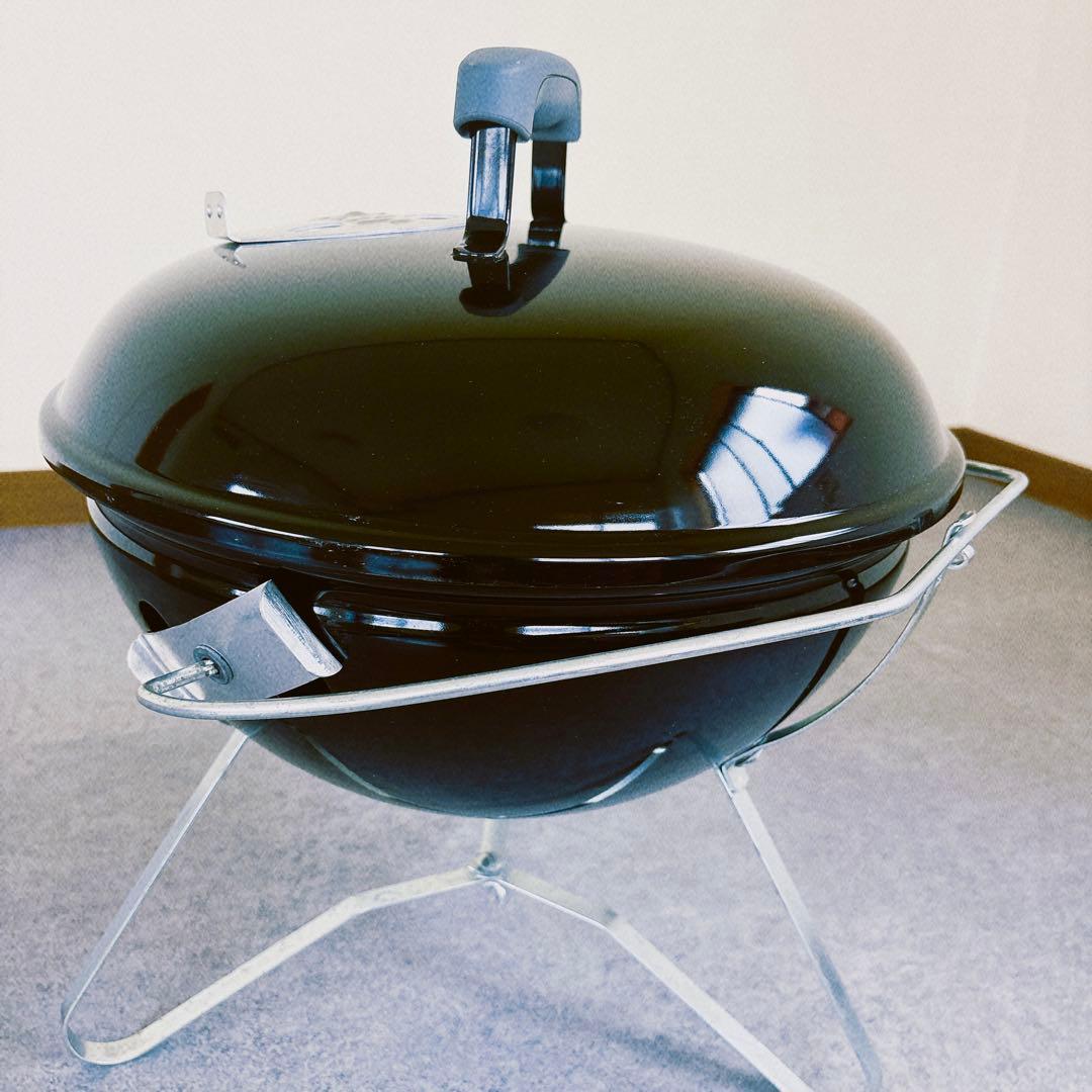 ウェイバー　BBQ コンロ　美品　Weber Smokey Joe Silver