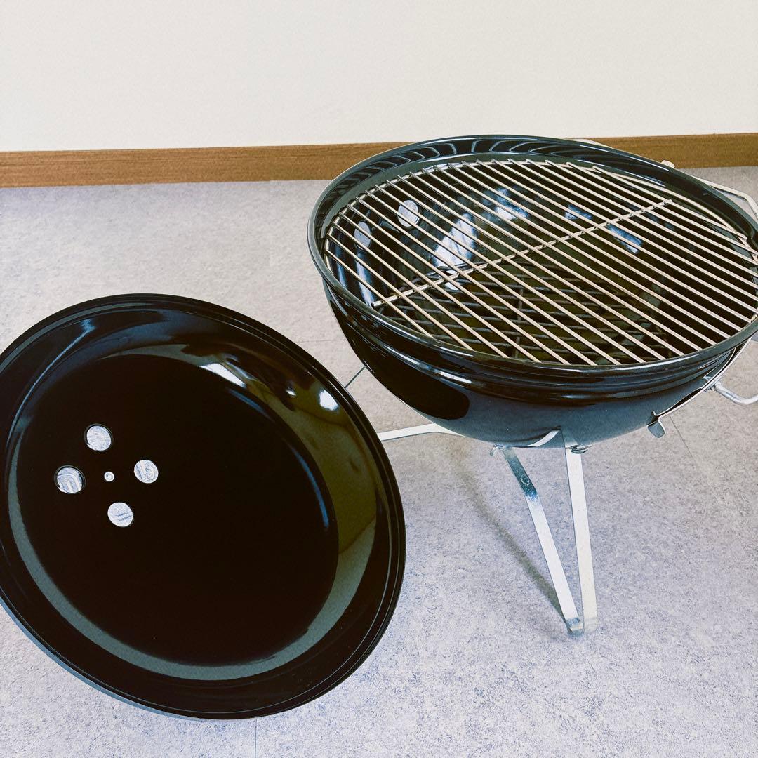 ウェイバー　BBQ コンロ　美品　Weber Smokey Joe Silver