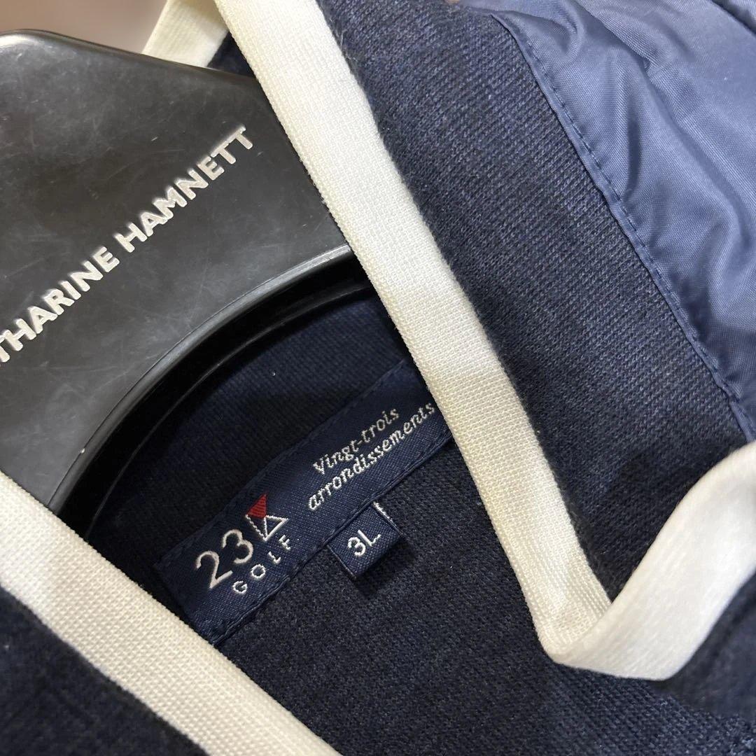 23&Golf ネイビー ジャケット 3L