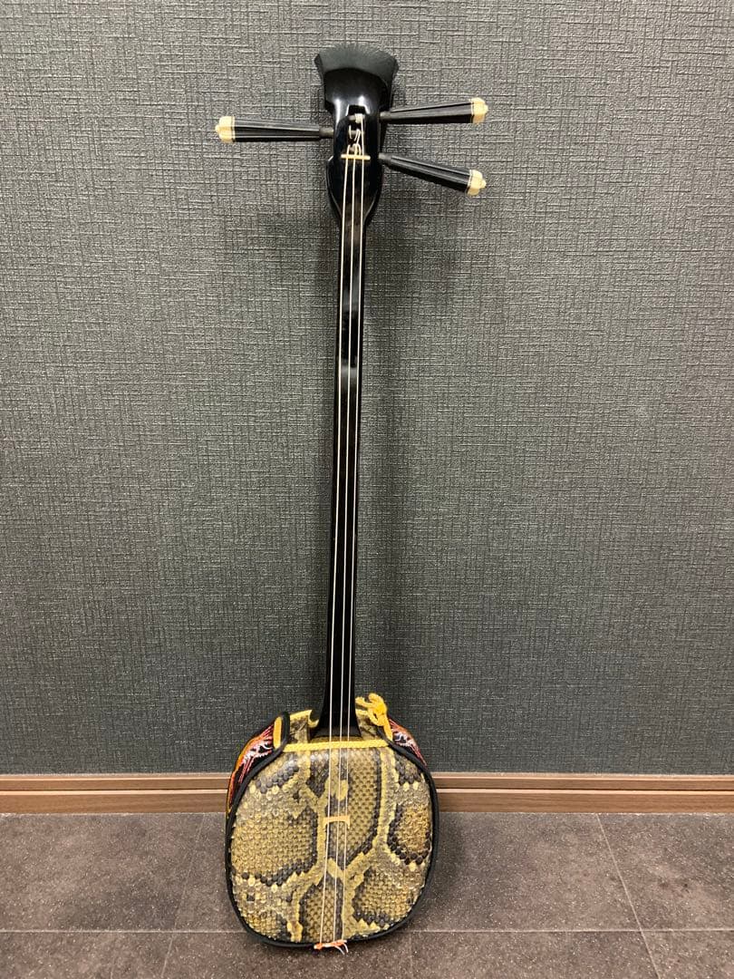 沖縄ちむぐくる三線　本蛇皮