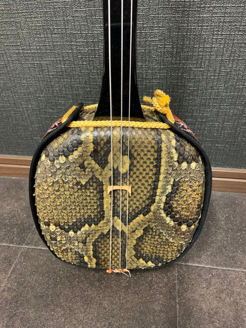 沖縄ちむぐくる三線　本蛇皮