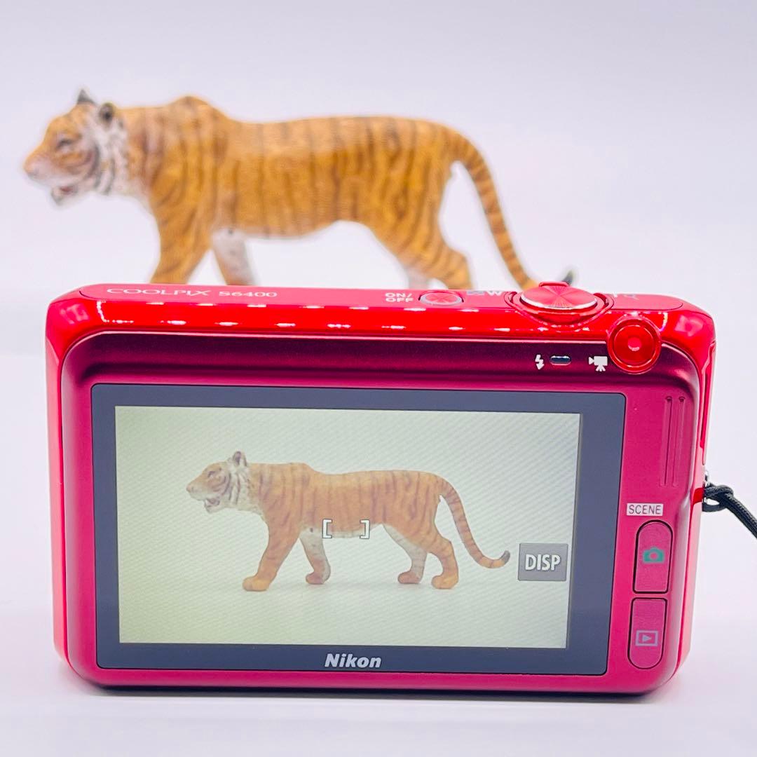 Nikon COOLPIX S6400 赤 動作確認済み Nikon Coolpix S6400 動作確認
