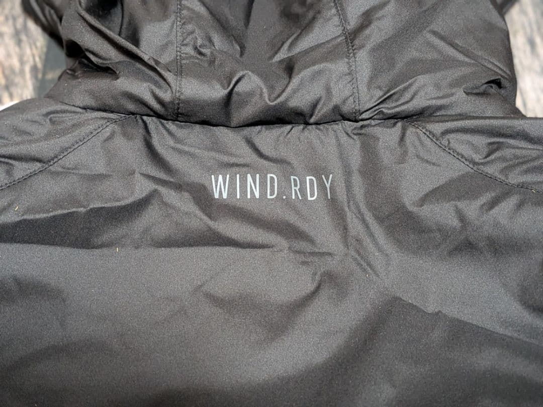 XL アディダス 中綿 裏ボア ベンチコート　ロング ジャケット 黒 ブラック