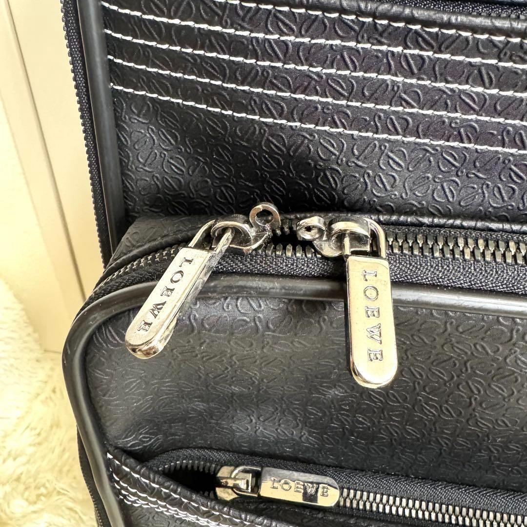 【希少】ロエベ　アナグラム　2way キャリーケース　スーツケース