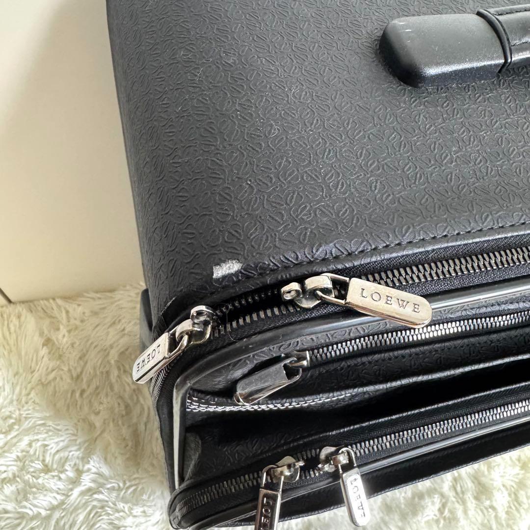 【希少】ロエベ　アナグラム　2way キャリーケース　スーツケース