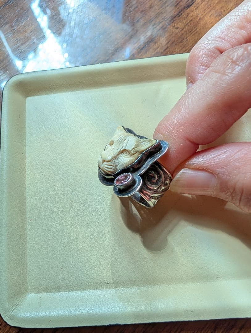 tabra tunoa タブラ リング 指輪 シルバー ハンドメイド レア 希少