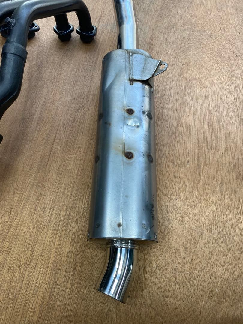 値下げ　ヤマハ　FZR250 2KR 3HX マフラー　送料込み　値下げ交渉不可