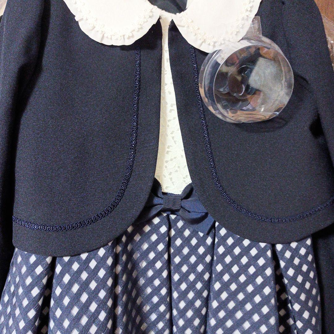 ２４時間以内発送ビームス フォーマル ワンピース 女の子 130 入学 卒園