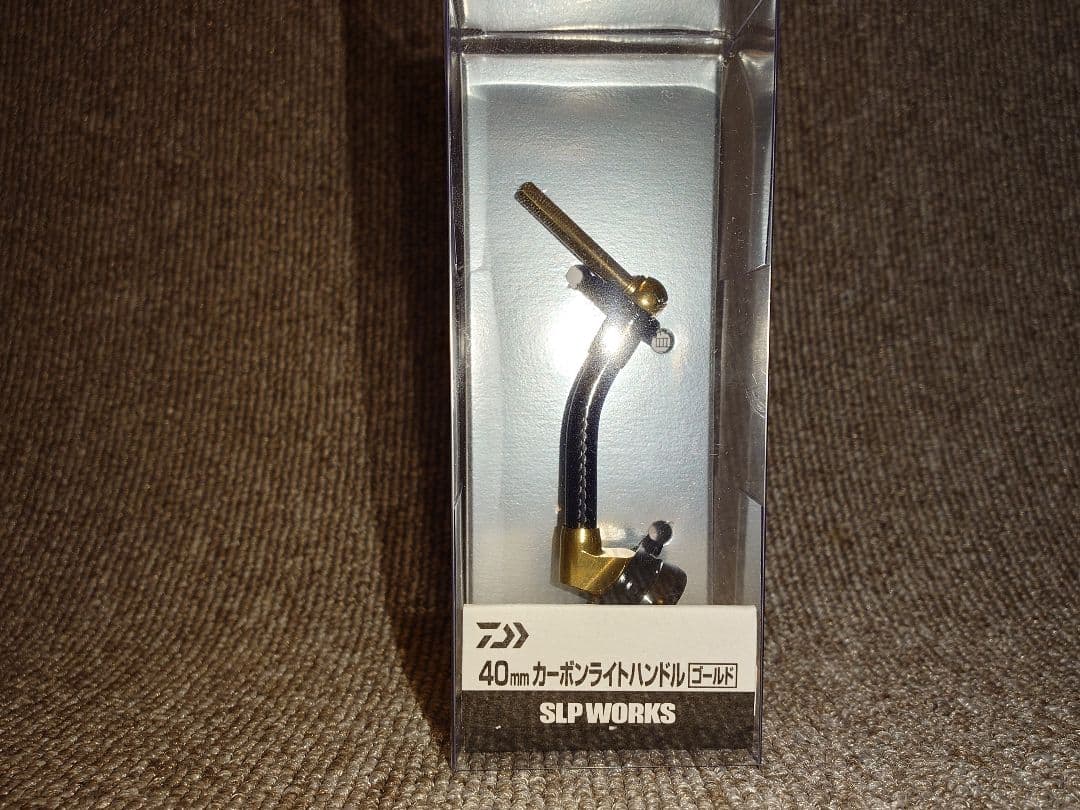 SLP WORKS カーボンライトハンドル ゴールド 40mm - メルカリ