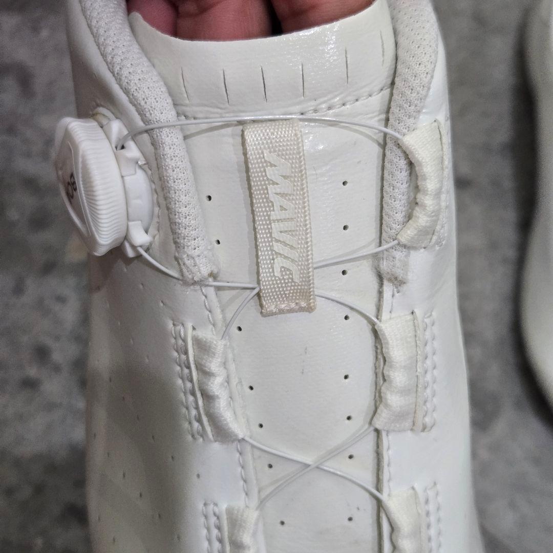 【美品・希少】MAVIC COSMIC BOA オールホワイト 27cm