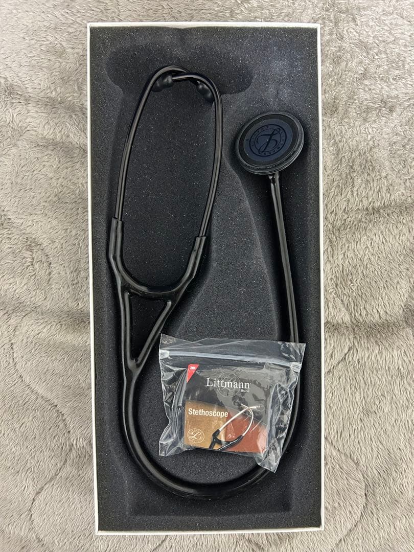 リットマン マスターカーディオロジー 聴診器 ブラックエディション(2161)