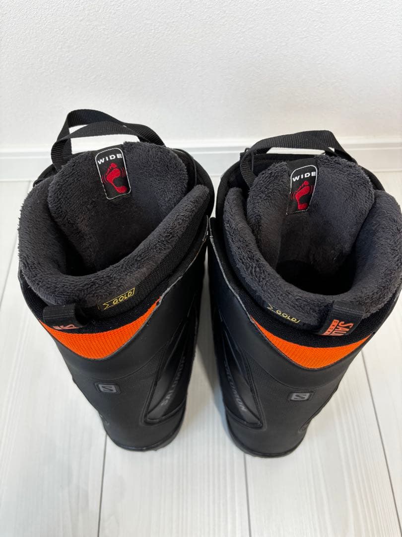 ５回着用　26.5cm SALOMON FACTION WIDE BOA ブーツ