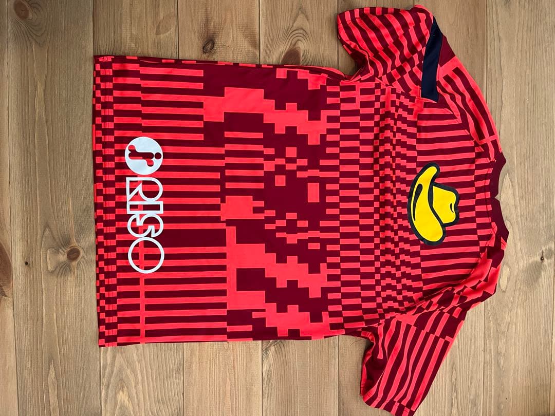 【美品】鹿島アントラーズ プレマッチトップ