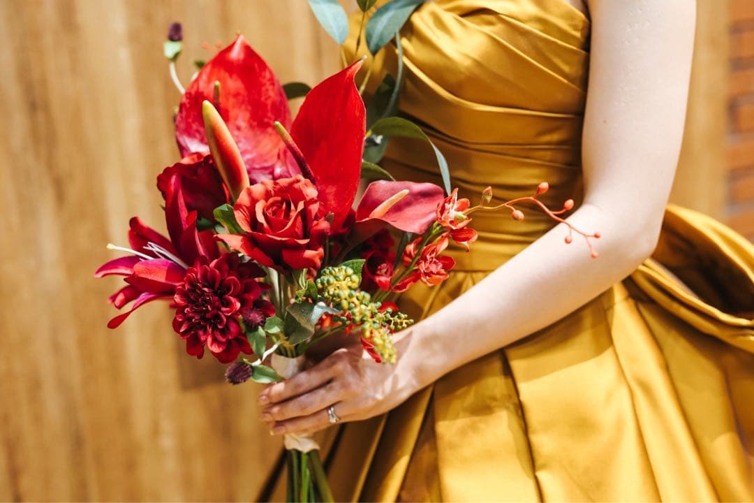 アーティフィシャルフラワー ブーケ&ブートニア