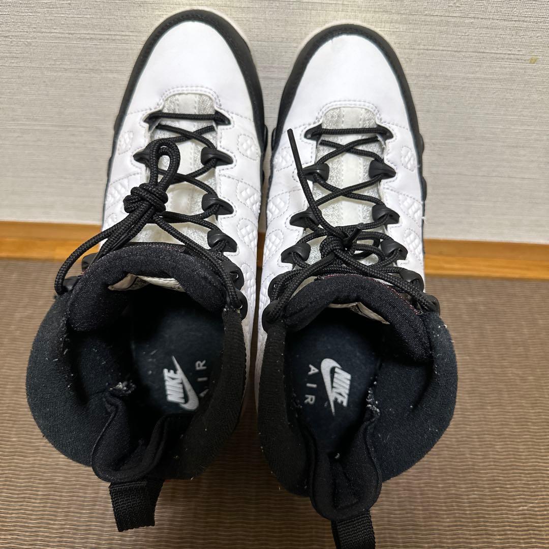 NIKE AIR JORDAN 9 エアジョーダン9 白黒 スニーカー