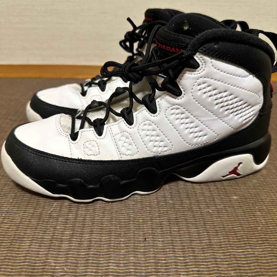 NIKE AIR JORDAN 9 エアジョーダン9 白黒 スニーカー