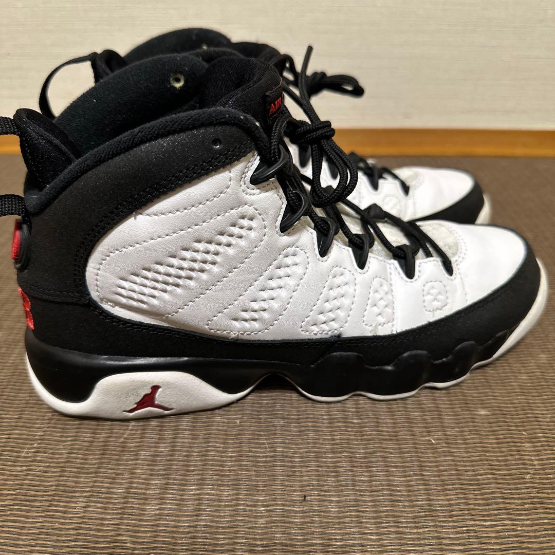 NIKE AIR JORDAN 9 エアジョーダン9 白黒 スニーカー