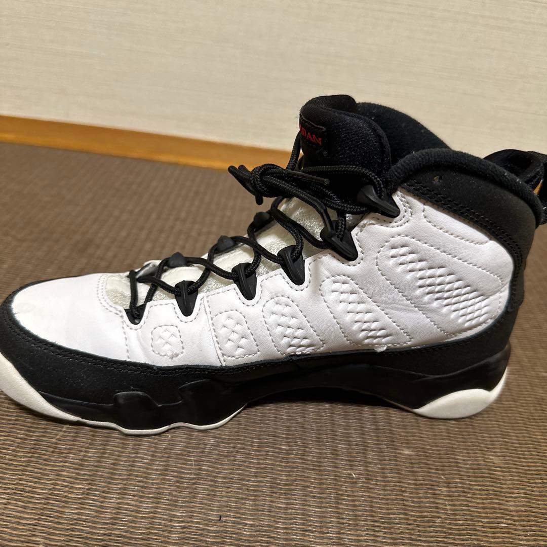 NIKE AIR JORDAN 9 エアジョーダン9 白黒 スニーカー
