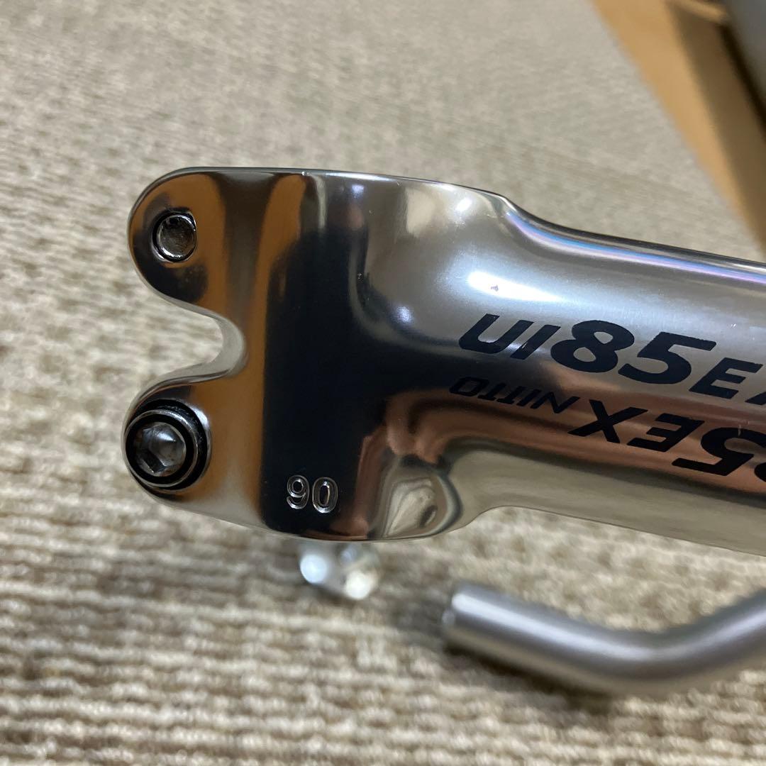 NITTO M186 ハンドルとステムセット シルバー 1インチ対応 美品 希少