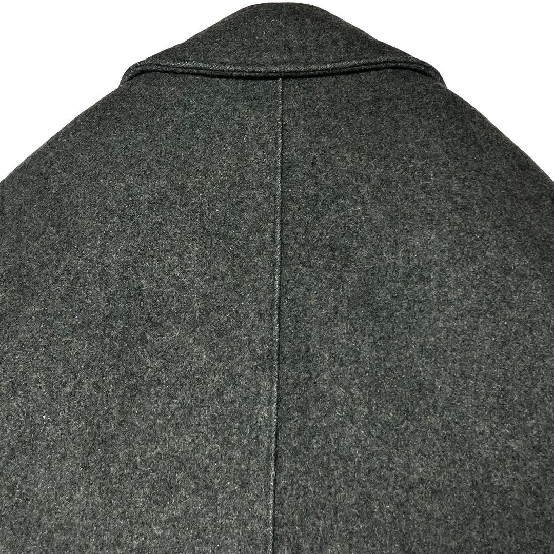 schott USA製 740N Pコート ダークグレー 42 メルトンコート - メルカリ