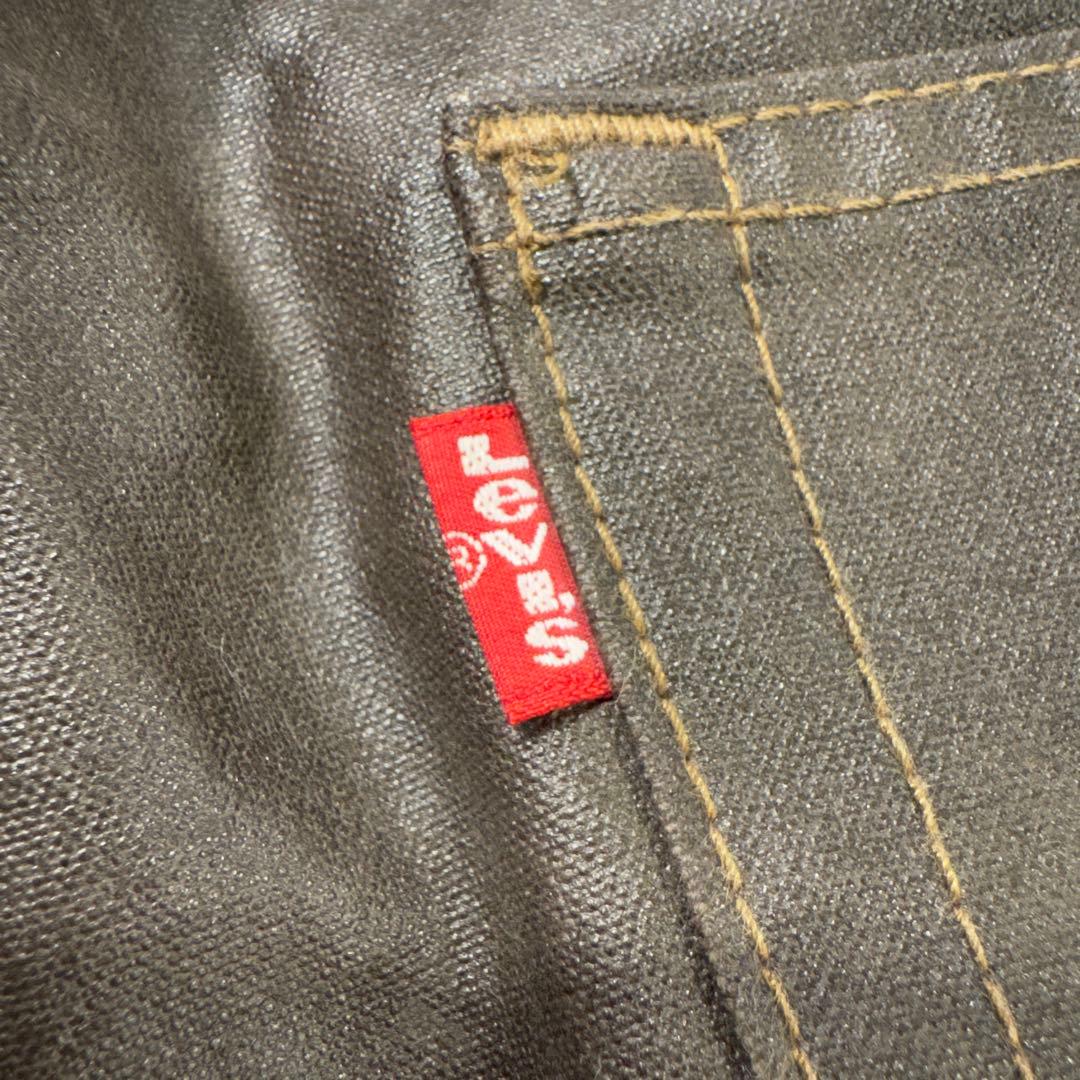 極希少 00's vintage Levi's 505-03 コーティングパンツ