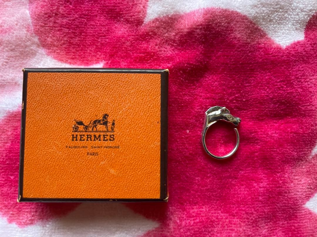 エルメス　HERMES バングル　指輪　セット　ホース　馬
