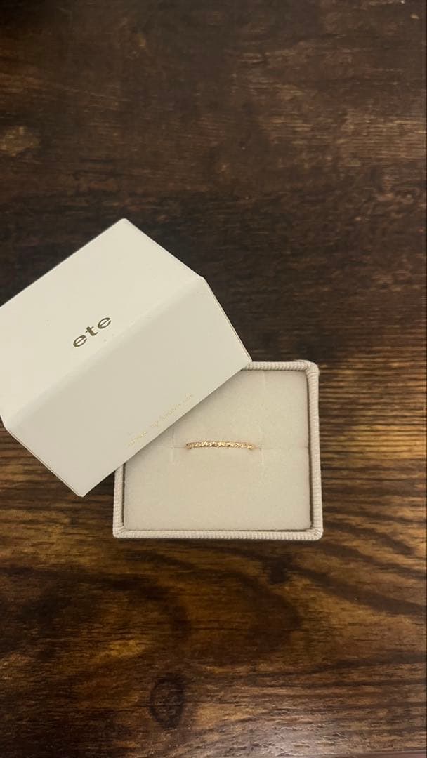 ete クレール　K10 リング　13号サイズ