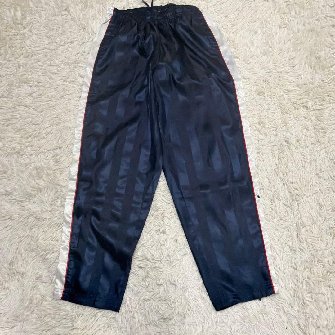 NIKEナイキ　ナイロン　セットアップ　ネイビー　メンズXL ウィンブレ　ピステ