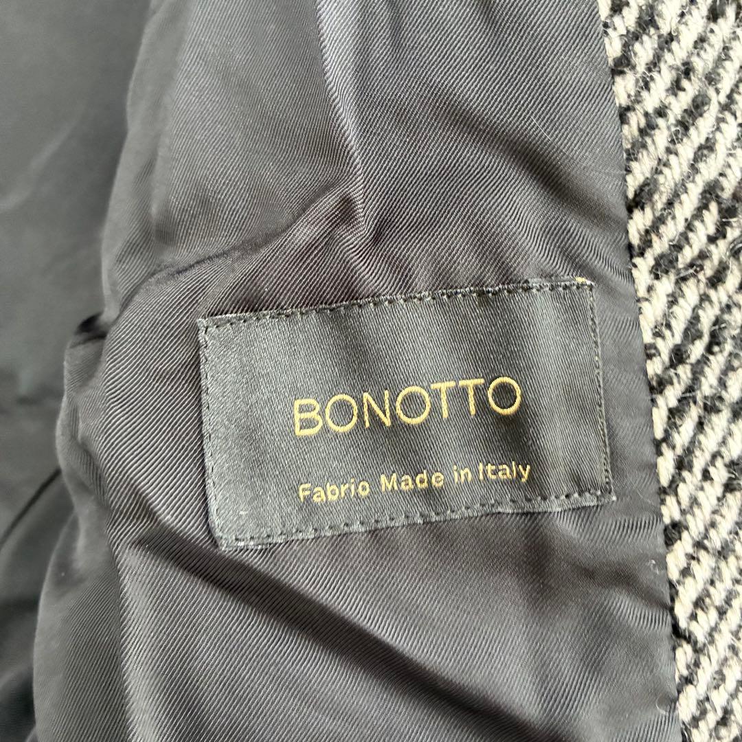 ラウンジリザード バルカラーコート M ヘリンボーン 廃版 ツイード アルパカ