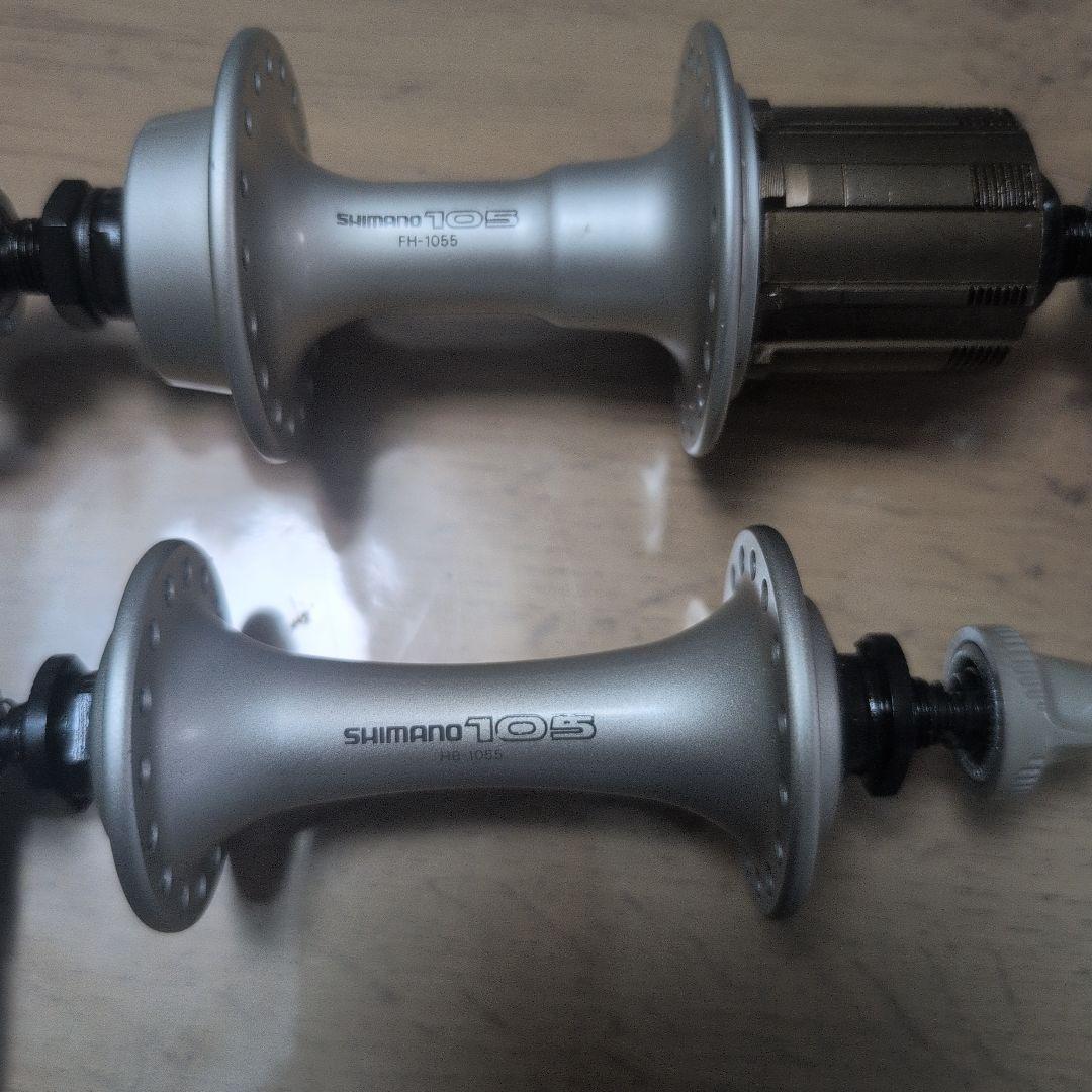 SHIMANO 105クランク、105ブレーキ、105ハブ、Santeブレーキ他