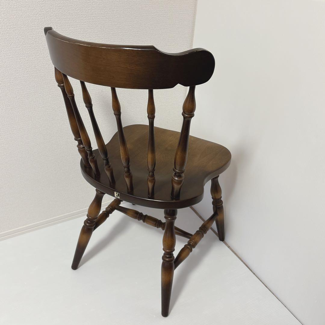 飛騨産業 キツツキマーク ウィンザーチェア アンティーク HIDA レトロ