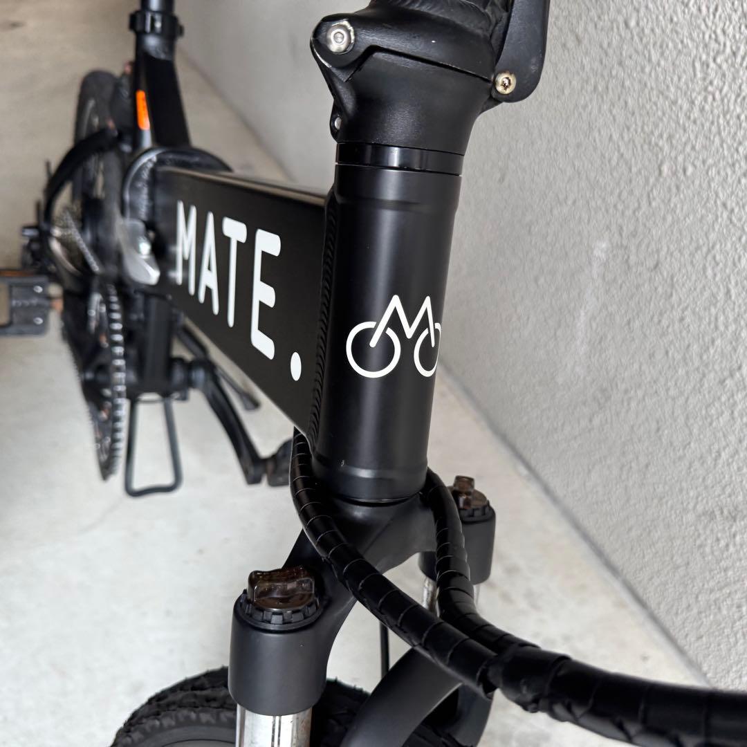 【大阪】MATE city 電動アシスト自転車　ブラック
