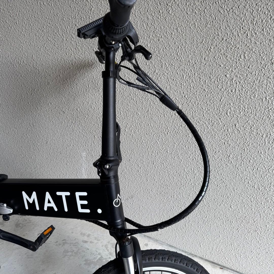 【大阪】MATE city 電動アシスト自転車　ブラック