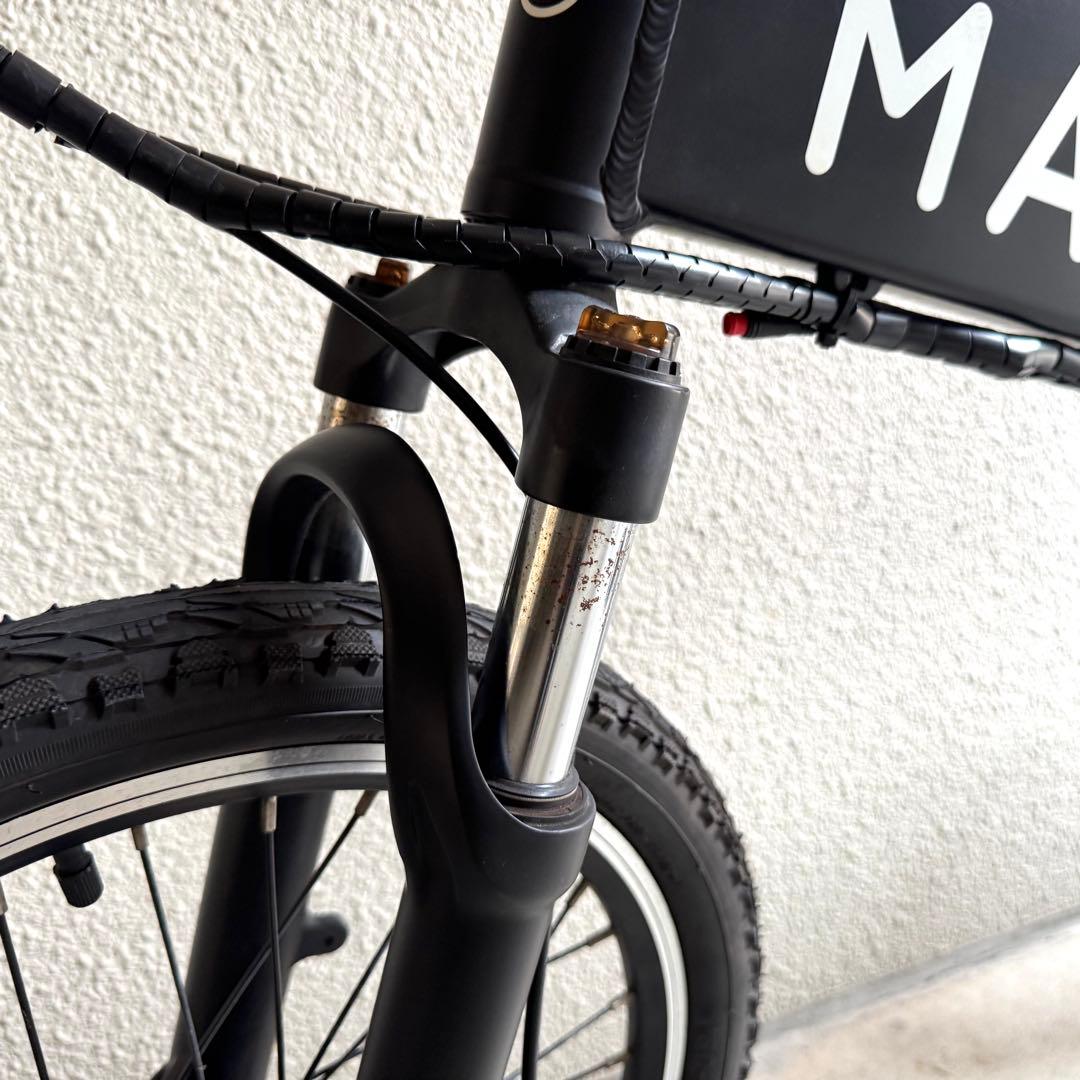 【大阪】MATE city 電動アシスト自転車　ブラック