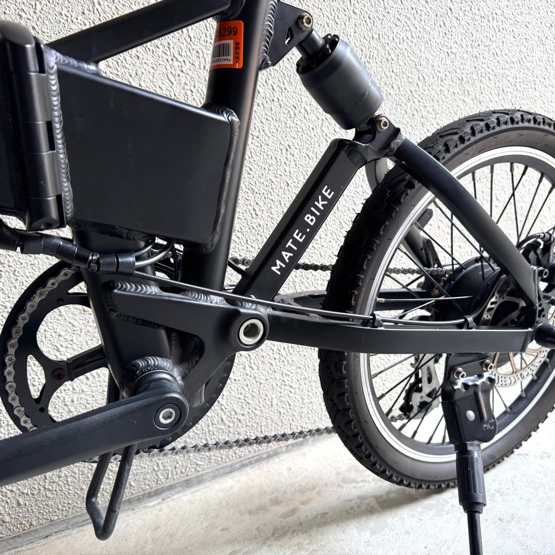 【大阪】MATE city 電動アシスト自転車　ブラック