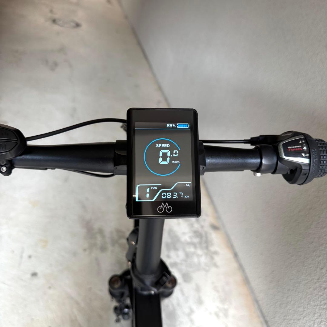 【大阪】MATE city 電動アシスト自転車　ブラック